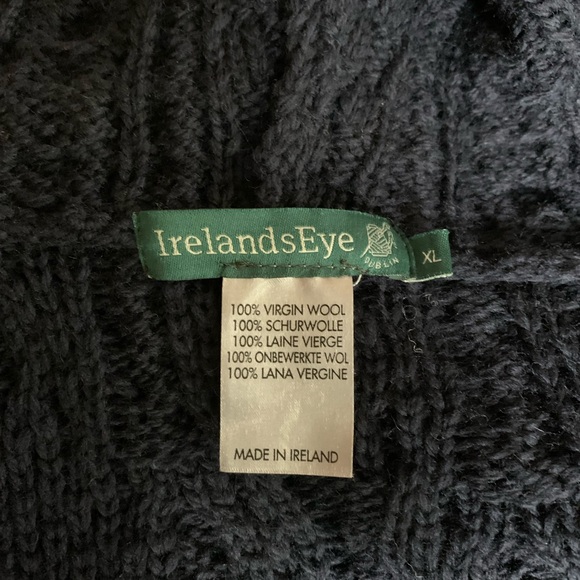 Women’s Ireland’s Eye hooded Irish sweater - Picture 5 of 5